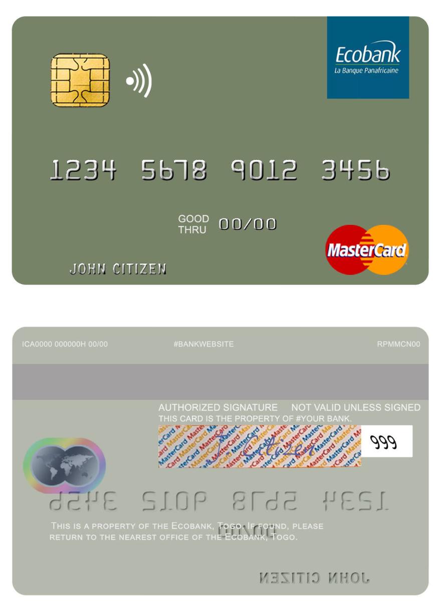 Togo Ecobank mastercard